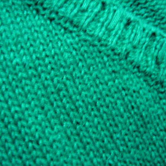 Vtg International Sportswear Oversized Knit Sweater Tunic TOP, Size 2X-3X Green - Picture 4 of 7